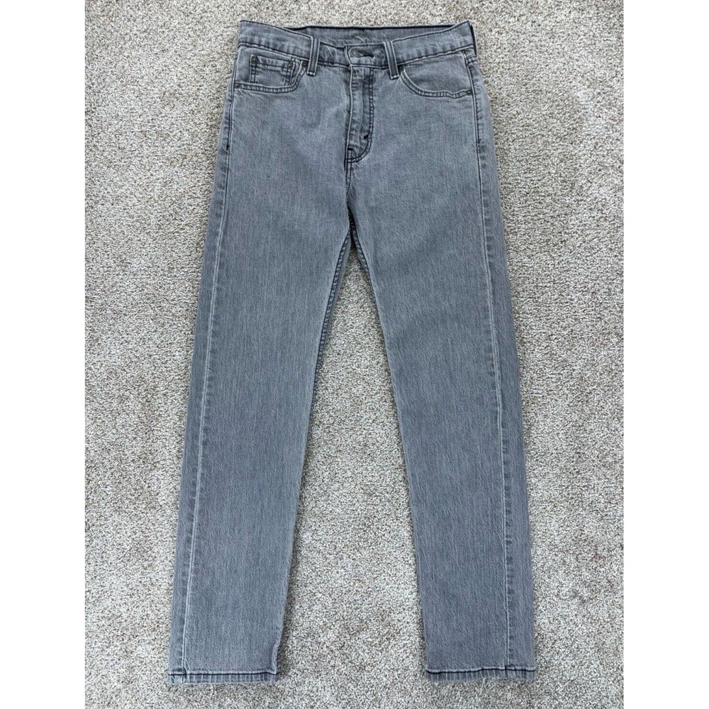 Levis 505 Jeans Mens Size 30x31* Grey Regular Narrow Straight Flex Denim Egypt
